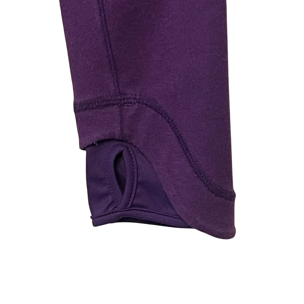 New Balance Purple Womens Medium Zip-Up Jacket With Asymmetrical Collar - Picture 8 of 16